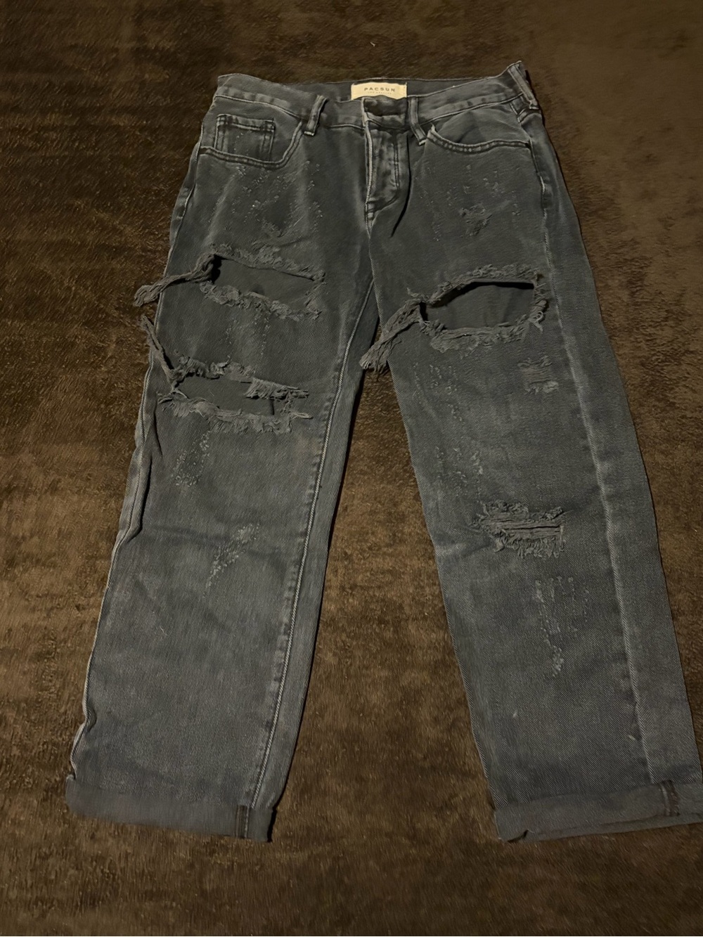 PacSun Super Distressed Boyfriend Jeans